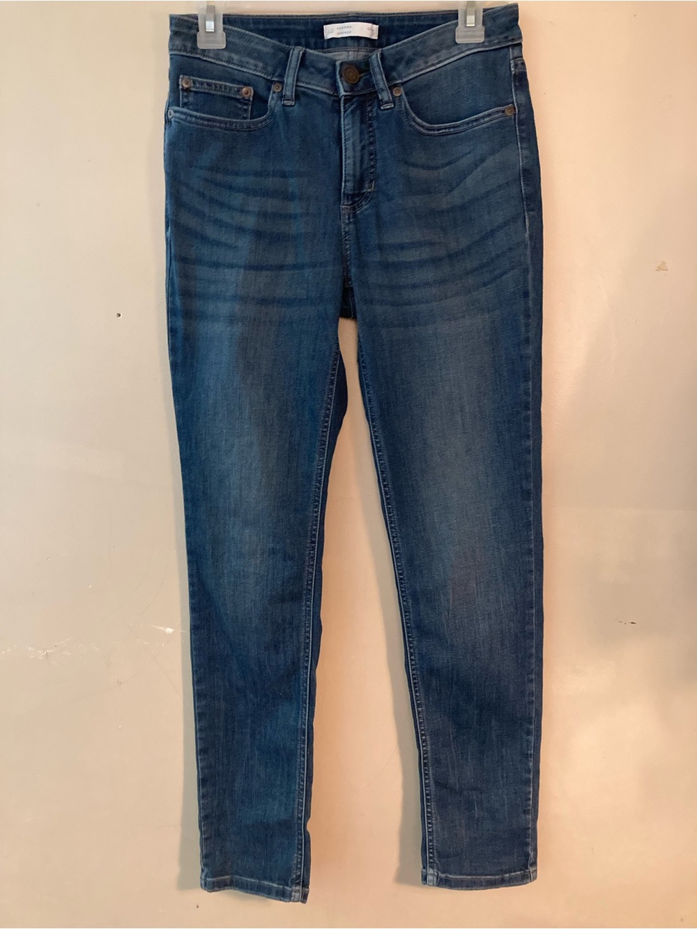 LC Lauren Conrad Dark Blue Skinny Jeans